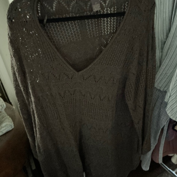 Oversized brown sweater - Picture 6 of 6